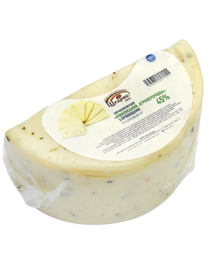 Сир Рівненський з прянощами - 1