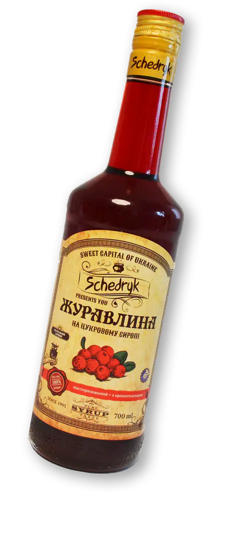 Сироп ягідний «Журавлина» - 1
