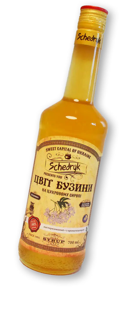 Сироп коктейльний «Цвіт бузини» - 1