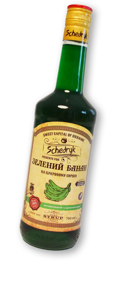Сироп фруктовий «Зелений банан» - 1