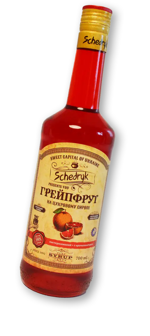 Cироп фруктовий «Грейпфрут» - 1