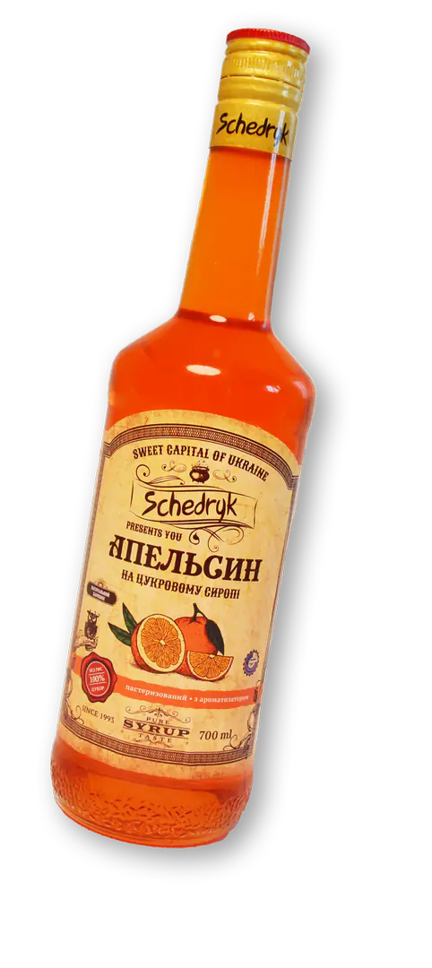 Cироп фруктовий «Апельсин» - 1