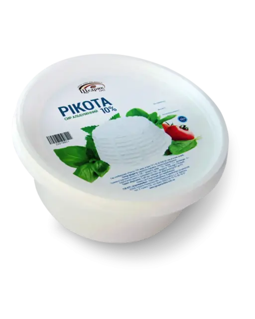 Сир «Рікота» 10% Вага 380г - 1