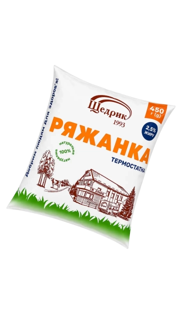 Ряжанка 2,5% 0,45 кг. - 1